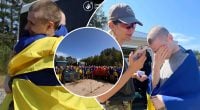 Плакали, обіймалися і співали: з'явилися зворушливі відео з поверненням військових із полону