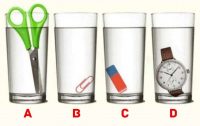 Загадка для справжніх геніїв: за 10 секунд треба вгадати, у якій склянці більше води