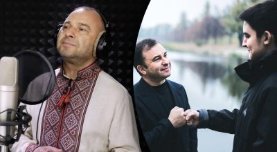 Виктор Павлик с сыном Павлом