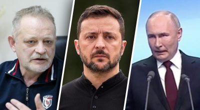 Андрей Золотарев, Владимир Зеленский, Владимир Путин