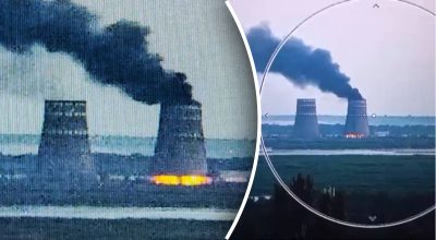 Пожар на Запорожской АЭС Пожар на Запорожской АЭС