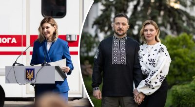 Олена Зеленська, Володимир Зеленський Олена Зеленська, Володимир Зеленський