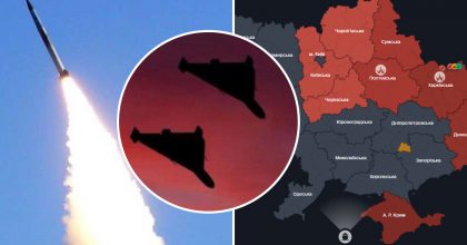 Россия атаковала Украину ракетами и дронами: в нескольких областях - мощные взрывы