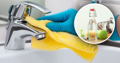 Женщина удивила лайфхаком, как легко очистить краны от налета