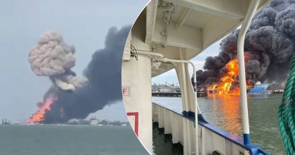 Взрыв был мощнейший: чем могли ударить по российскому порту "Кавказ"