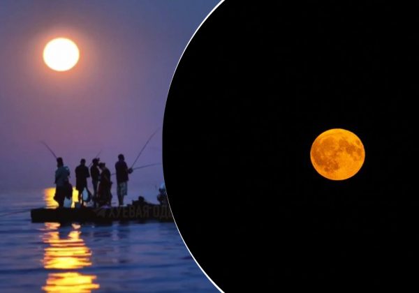 Дивовижне рідкісне явище: над Україною зійшов Блакитний Супермісяць