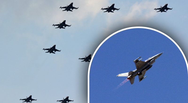 Пилот катапультировался: ВСУ потеряли F-16 в ходе отражения воздушной атаки РФ