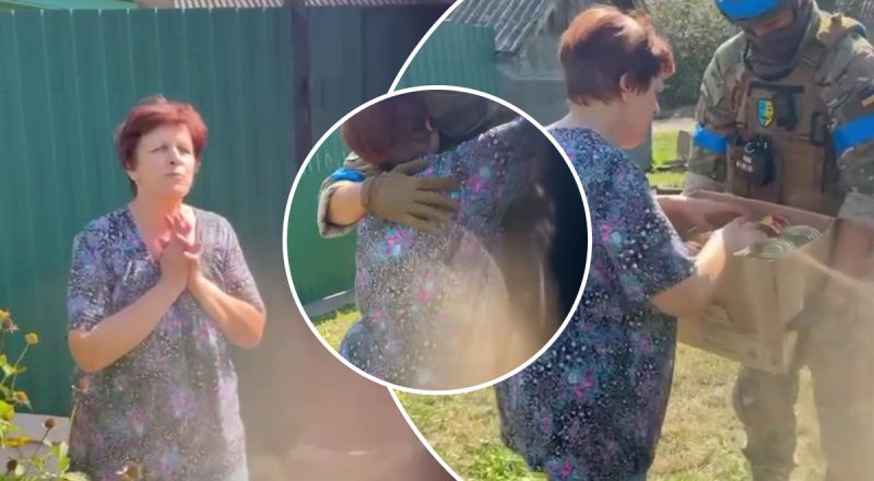 "Мальчики мои родненькие": россияне обнимают и расцеловуют бойцов ВСУ под Курском