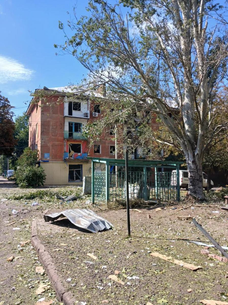 Курахово: последствия удара РФ из РСЗО