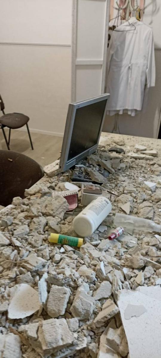 Наслідки атаки РФ по Центру спортивної медицини та реабілітації