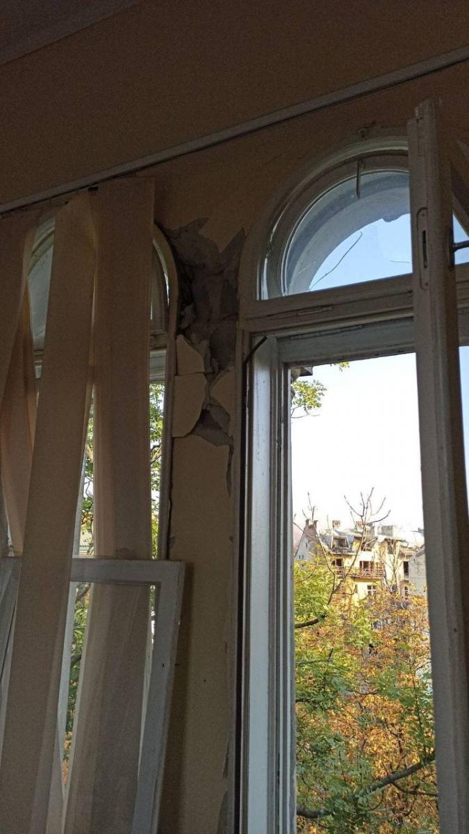 Наслідки атаки РФ по Центру спортивної медицини та реабілітації