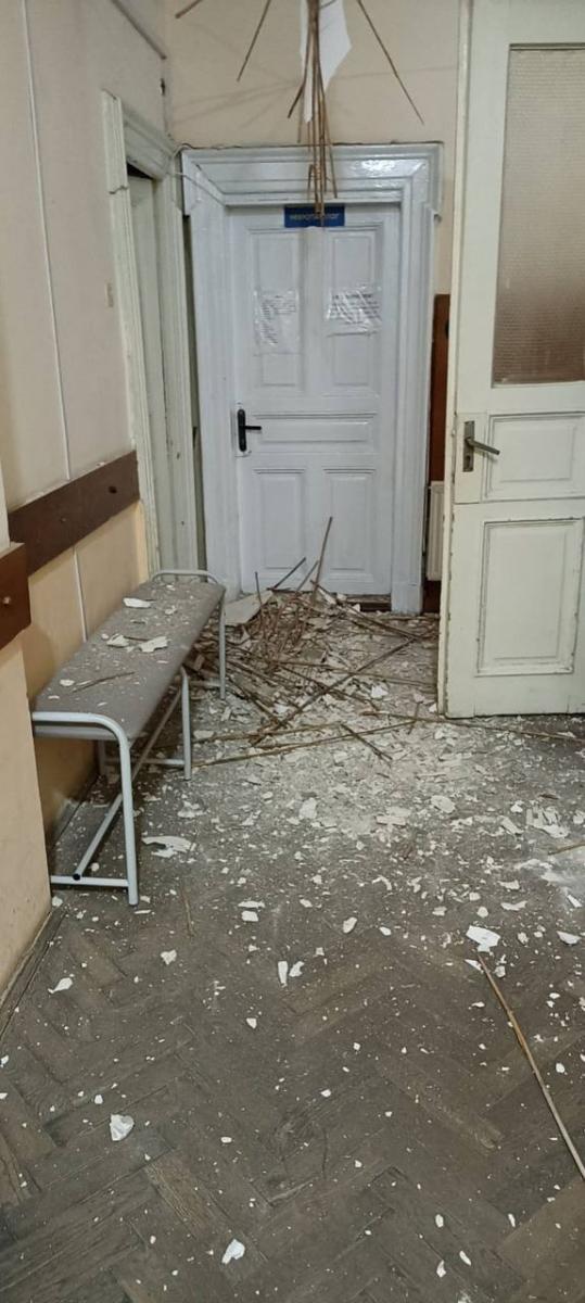 Наслідки атаки РФ по Центру спортивної медицини та реабілітації