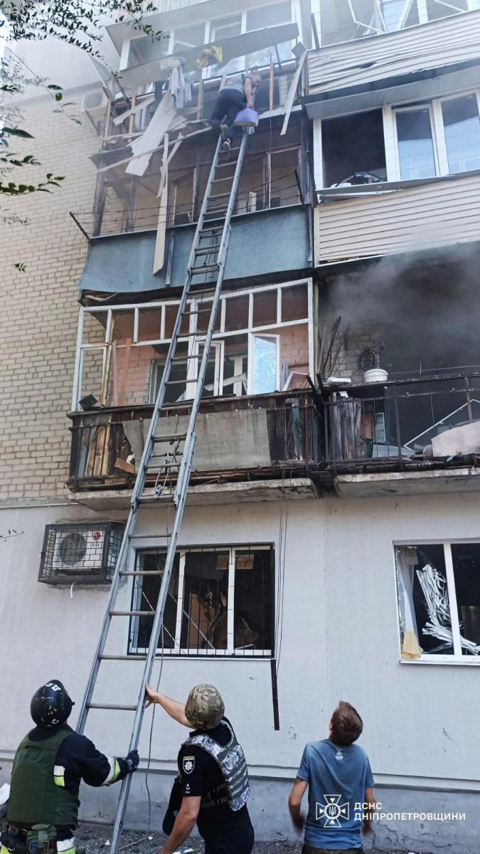 Наслідки удару РФ по Павлограду