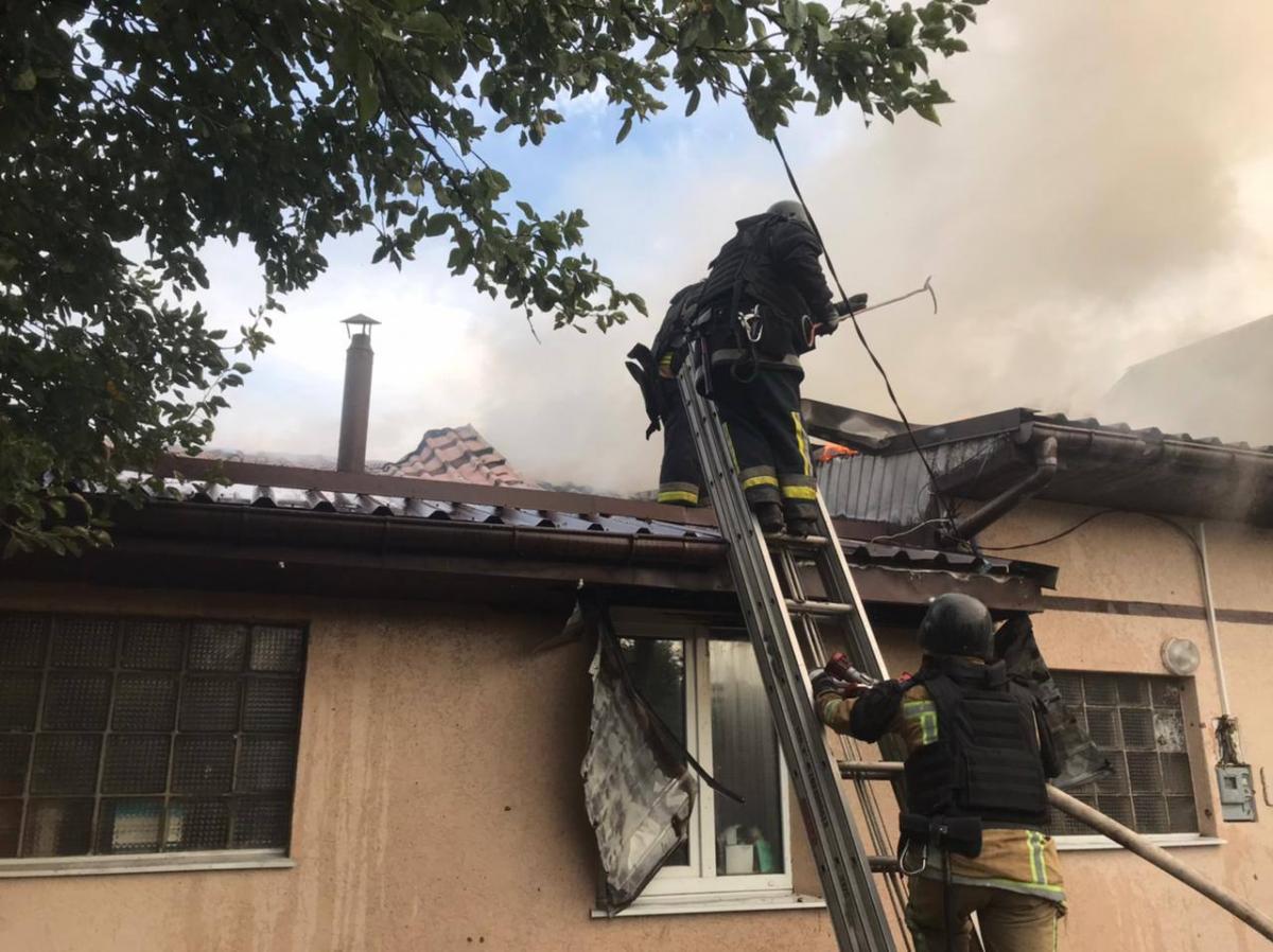 Обстріл міста Дергачі в Харківській області