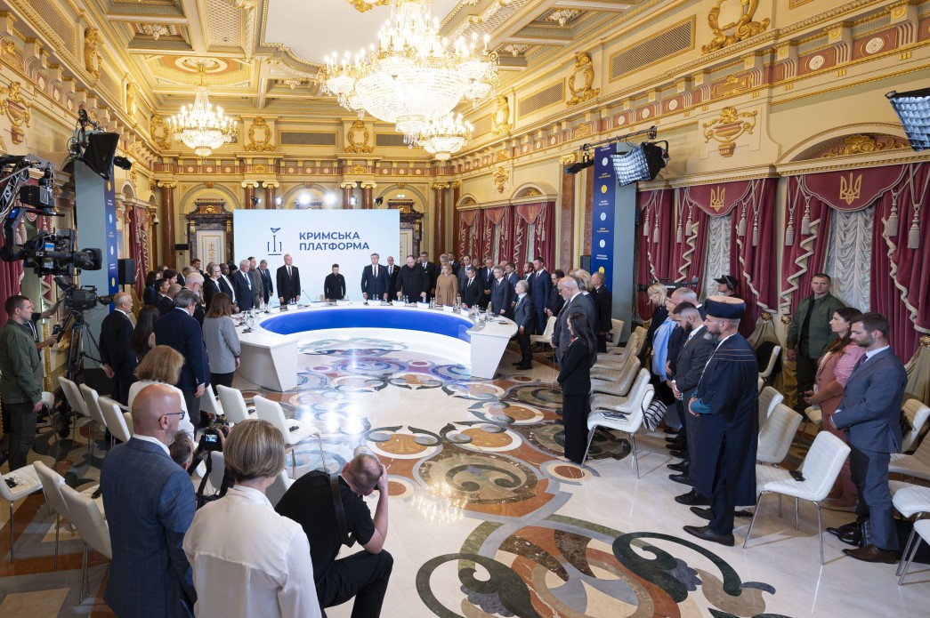 Саміт Кримська платформа 2024 у Києві Саміт Кримська платформа 2024 у Києві