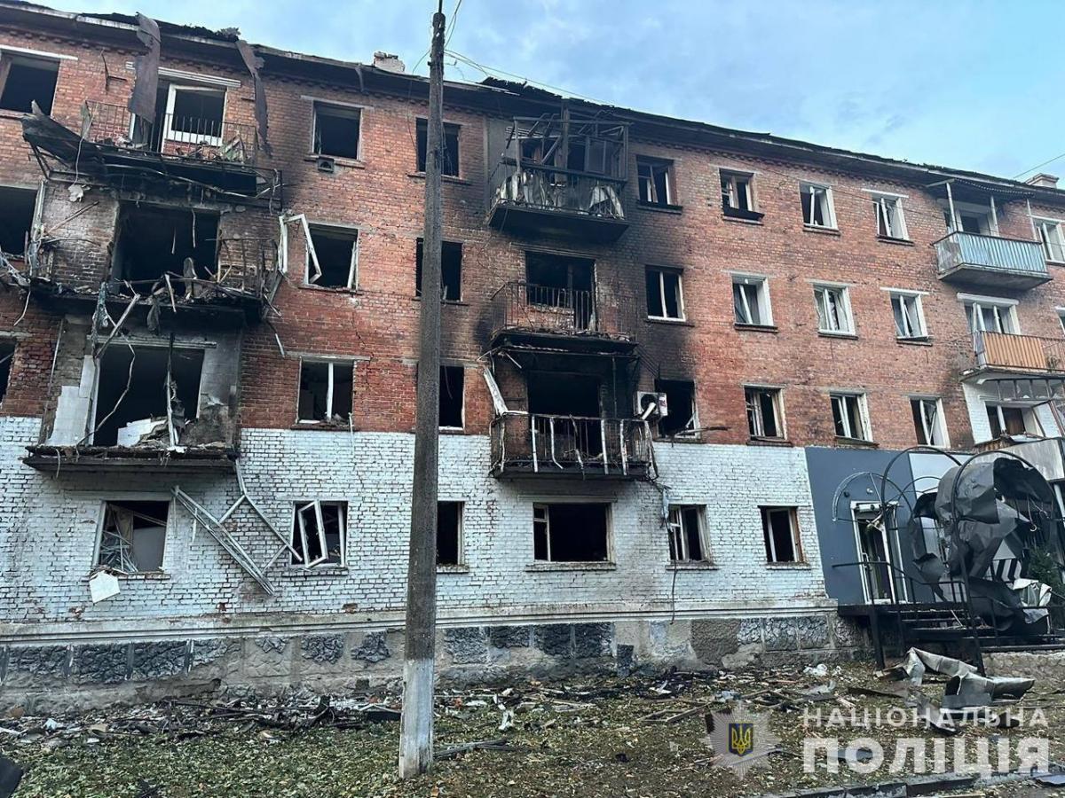 Наслідки удару РФ по Конотопу