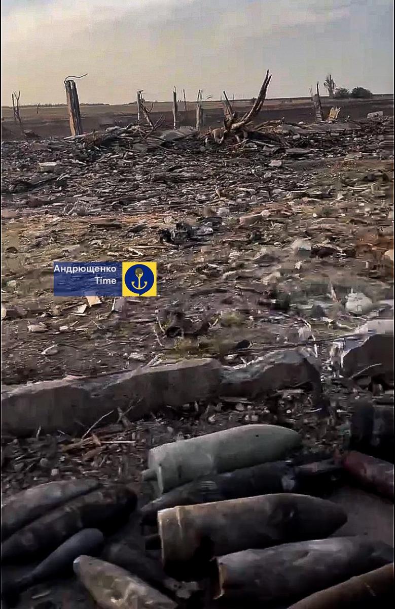 Українські військові знищили склад з боєприпасами окупантів біля Маріуполя