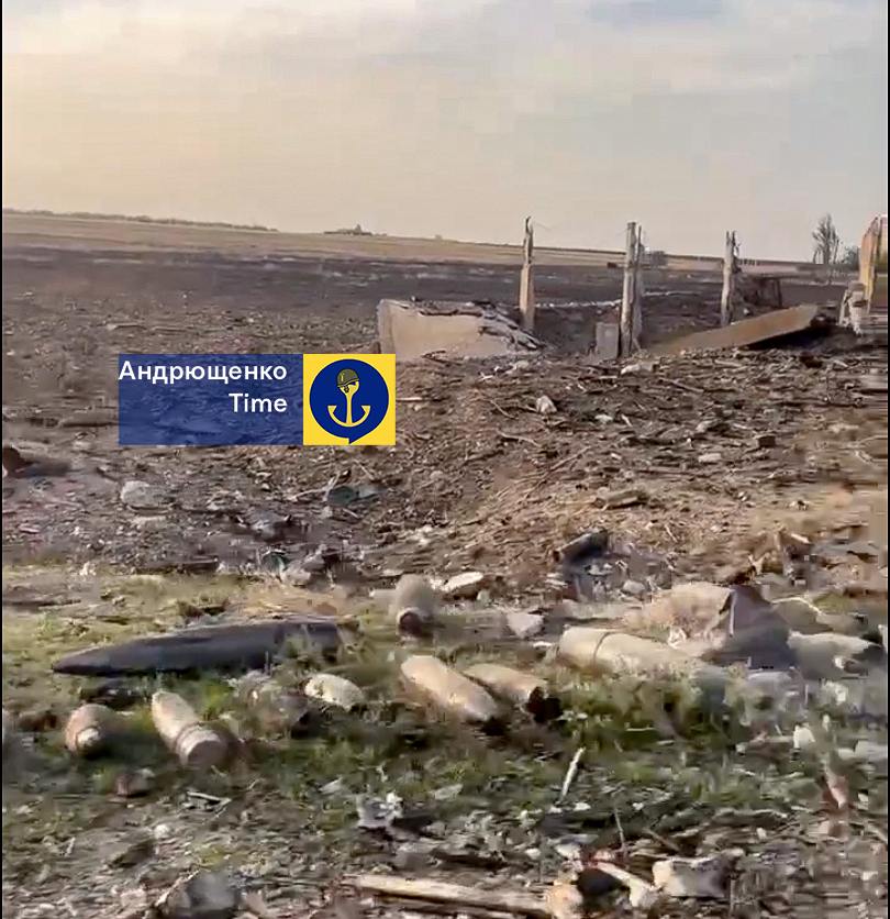 Українські військові знищили склад з боєприпасами окупантів біля Маріуполя