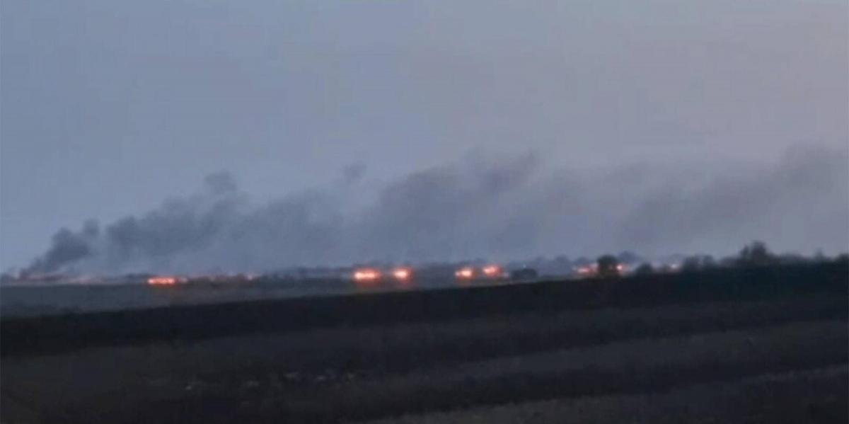 Українські військові знищили склад з боєприпасами окупантів біля Маріуполя