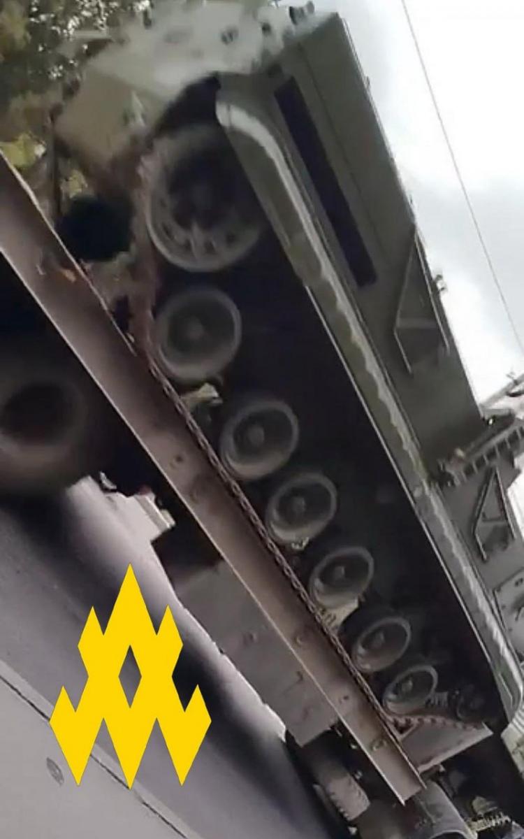 Перекидання техніки РФ