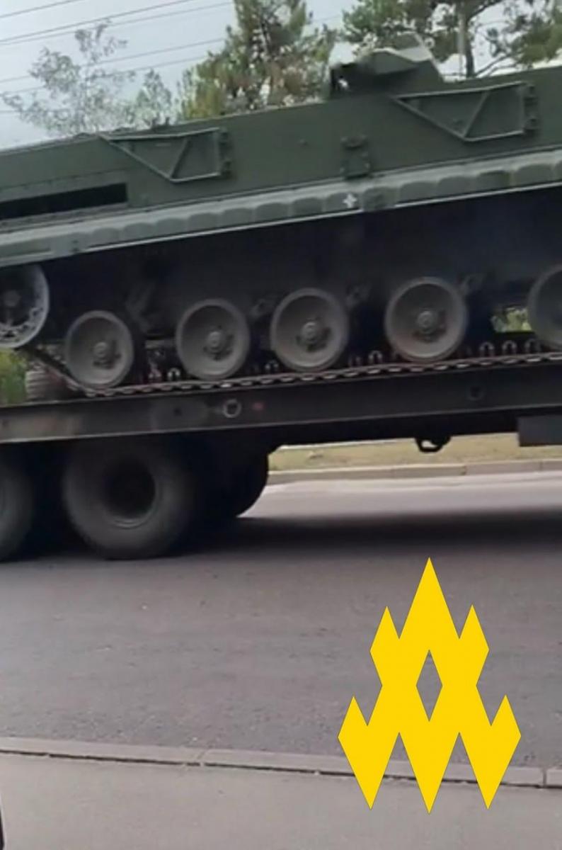 Перекидання техніки РФ