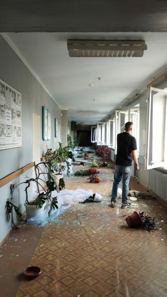 РФ вдарила по будинку пенсіонерів у Сумах