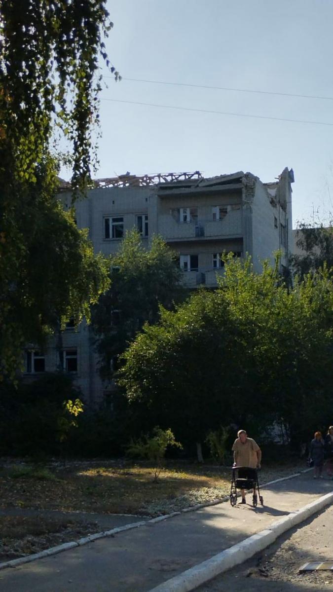 РФ вдарила по будинку пенсіонерів у Сумах