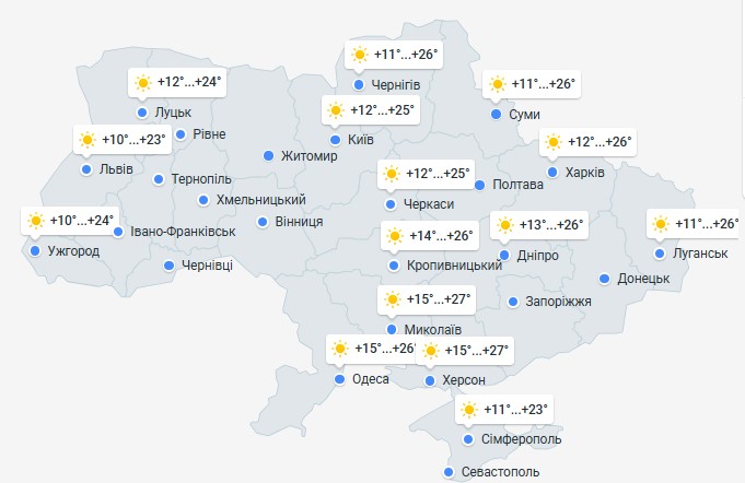 погода 21 сентября 