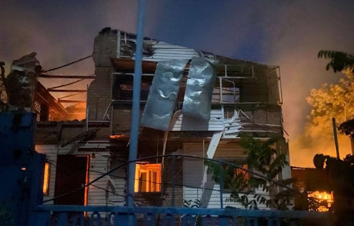 Наслідки удару РФ по Дніпропетровській області в ніч на 21 вересня