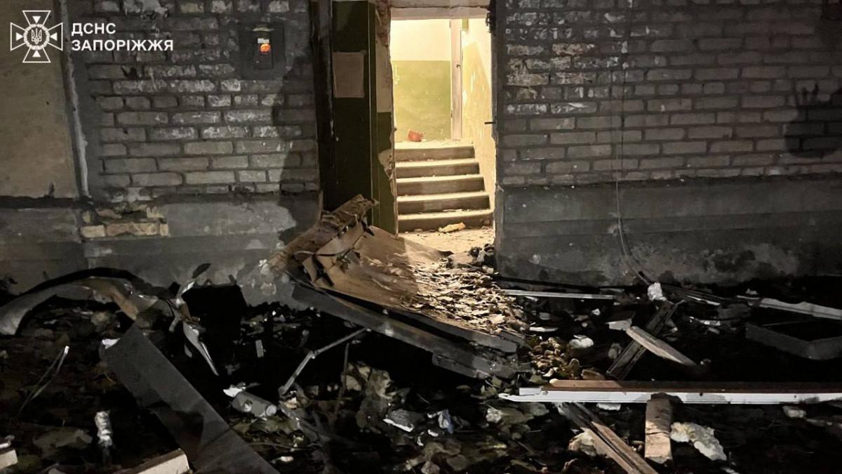 РФ вдарила по Запоріжжю ввечері 22 вересня РФ вдарила по Запоріжжю ввечері 22 вересня