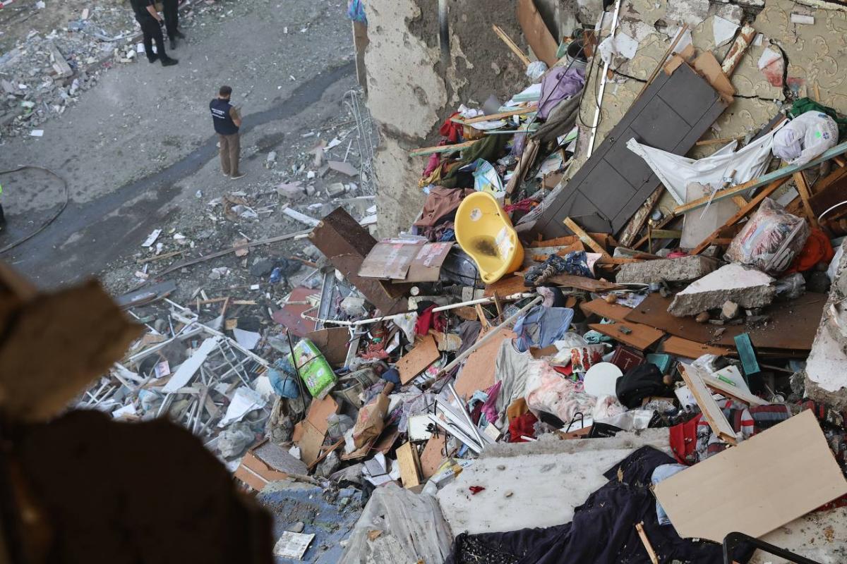 Удар по багатоповерхівці в Харкові 24 вересня Удар по багатоповерхівці в Харкові 24 вересня