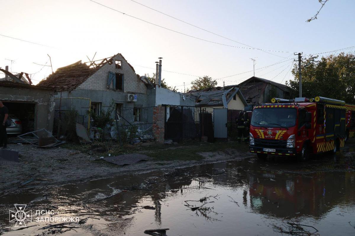 Удар по Запоріжжю 29 вересня