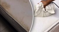 Плями на матраці зникнуть на очах: простий і геніальний спосіб