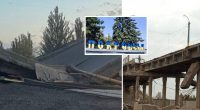 Другий міст за два дні: росіяни зруйнували шляхопровід Східний у Покровську - МВА