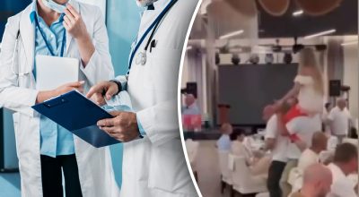 У Рівному лікарі онкоцентру влаштували танці на столах: керівництво закладу звільнюється У Рівному лікарі онкоцентру влаштували танці на столах: керівництво закладу звільнюється