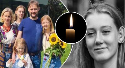 Семья погибших, свеча