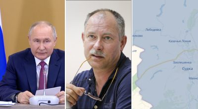 Олег Жданов, Володимир Путін, Курська область Олег Жданов, Володимир Путін, Курська область