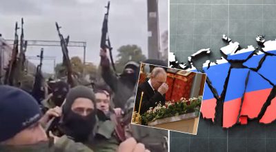 Армия РФ, развал РФ, Путин