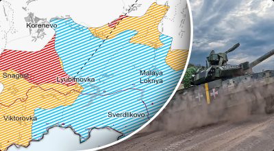 Карта Курськой области, танк ВСУ Карта Курськой области, танк ВСУ