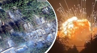 В порох стерли 58 будівель і залізницю: нові знімки складу РФ після атаки ЗСУ