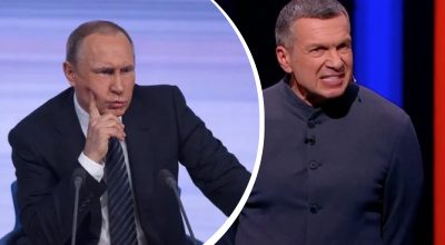 Путин, Соловьев Путин, Соловьев