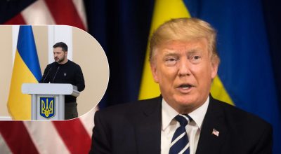 Дональд Трамп, Володимир Зеленський