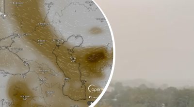 Пилова буря накрила Україну Пилова буря накрила Україну