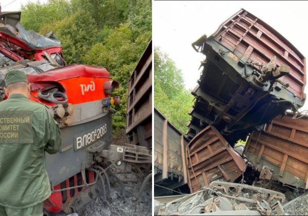 Бійці ГУР і ЗСУ пустили під укіс вантажний поїзд у Бєлгородській області