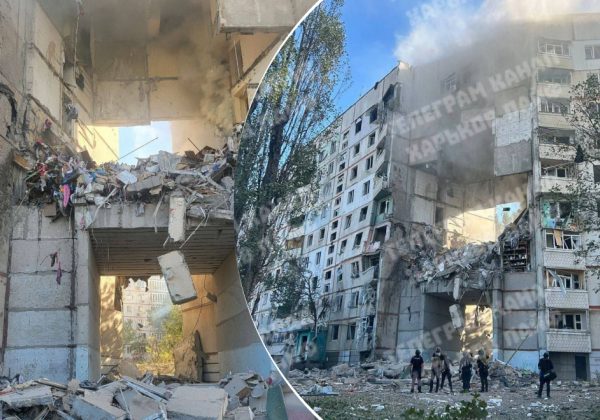 "Склалися" квартири з 8 по 3 поверхи: весь Харків під масованим ударом