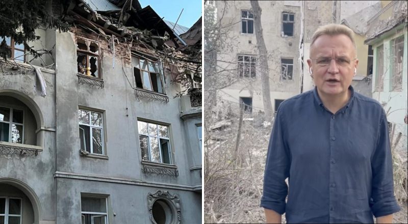 Садовый о последствиях удара РФ по Львову: 7 погибших, пострадали 50 зданий в центре