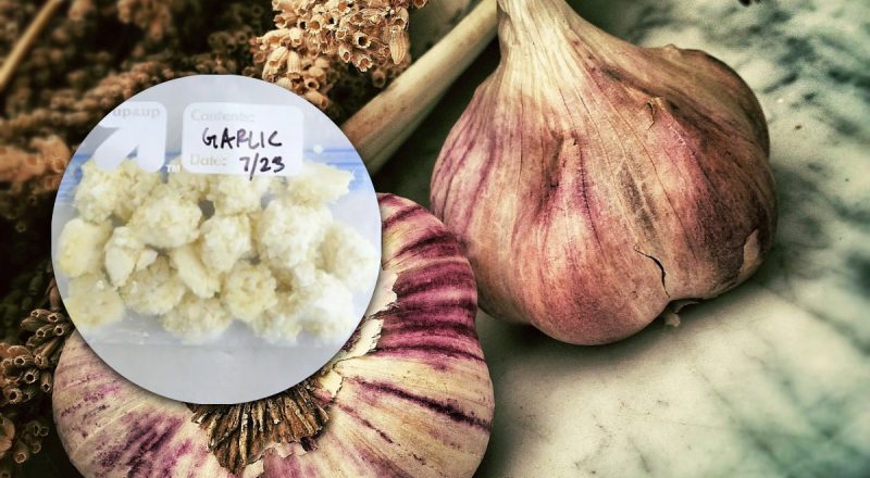 Как заморозить чеснок: диетолог раскрыла секрет самой вкусной заготовки