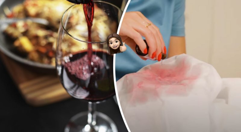 Як вивести плями від червоного вина з чого завгодно: експерти назвали найкращі засоби