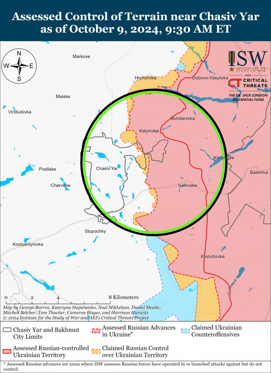 Бойова мапа ISW Бойова мапа ISW