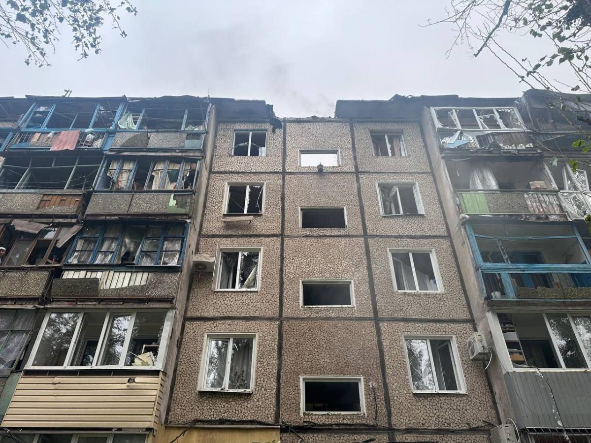 Наслідки удару дронами по Кривому Рогу 10 жовтня Наслідки удару дронами по Кривому Рогу 10 жовтня